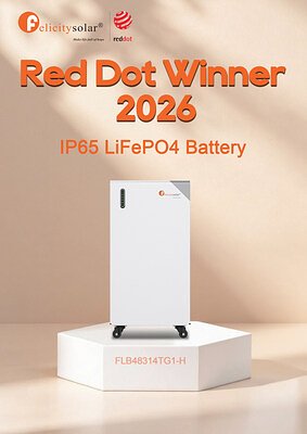Felicitysolar Battery Wins Red Dot Award, Merging Design & Energy Freedom