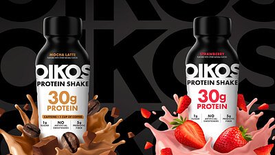 OIKOS Taps 'Proffee' Trend with New High-Protein Shake Flavors
