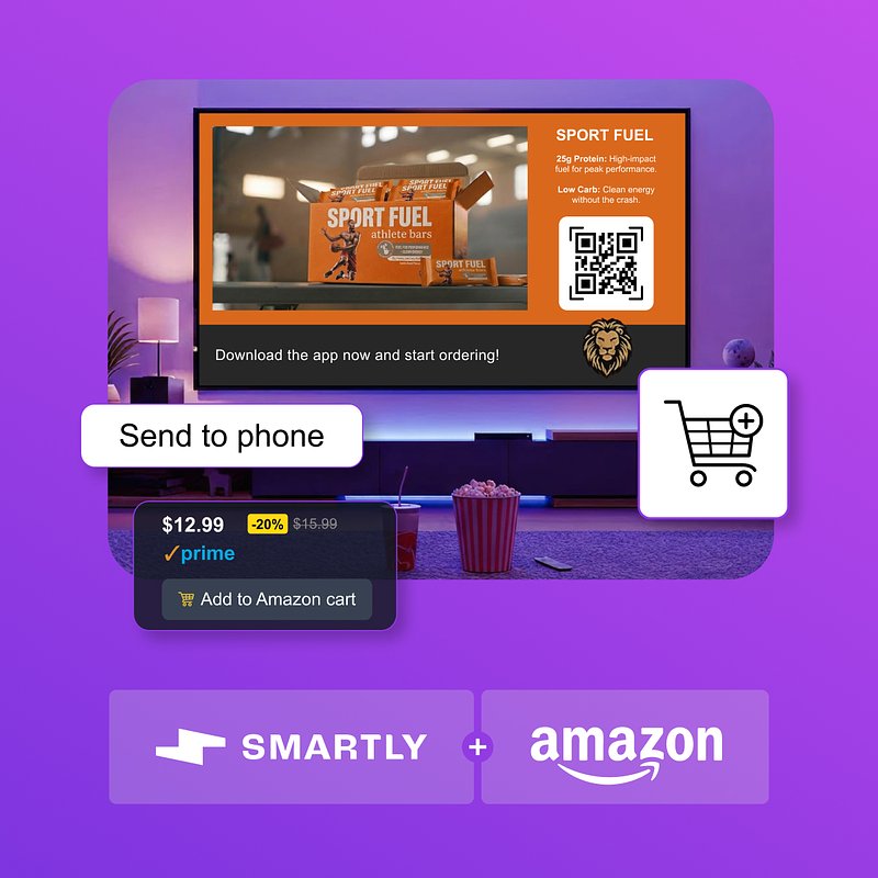 Smartly and Amazon DSP Forge New Frontier for Connected TV Advertising