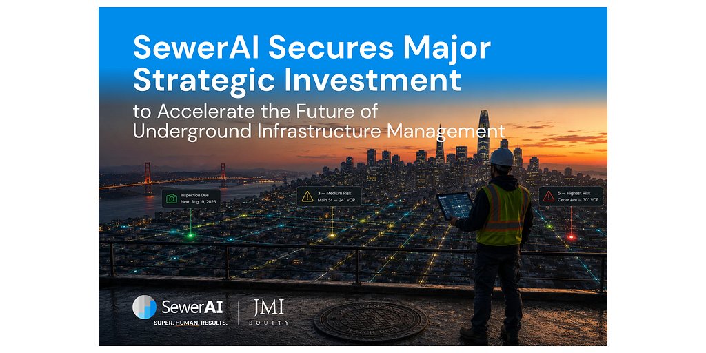 AI Goes Underground: Smart Money Bets on Fixing America's Sewer Crisis