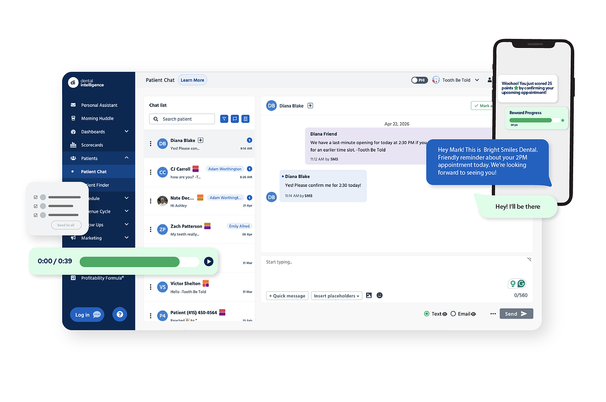 Dental Intelligence and Denticon Unite to Streamline Practice Operations