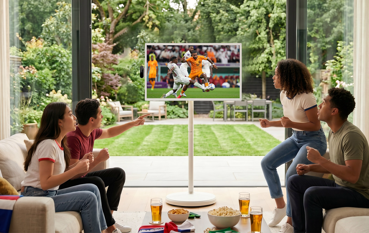 Beyond the Living Room: The Portable TV Push for the World Cup