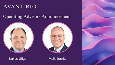 AVANT BIO Recruits Biopharma Titans to Steer Portfolio Growth