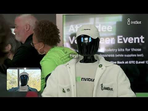 IntBot's Robot Runs a CES Booth Solo in a Bold Test of Social AI