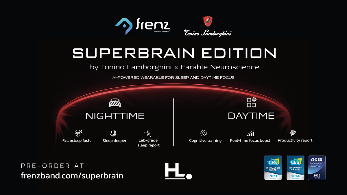 Earable Blends Sleep Science with Supercar Luxury at CES 2026