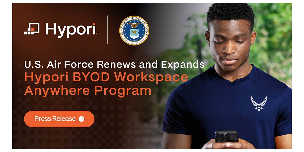 DAF Expands Secure Mobile Access with Hypori for 17,000 Personnel