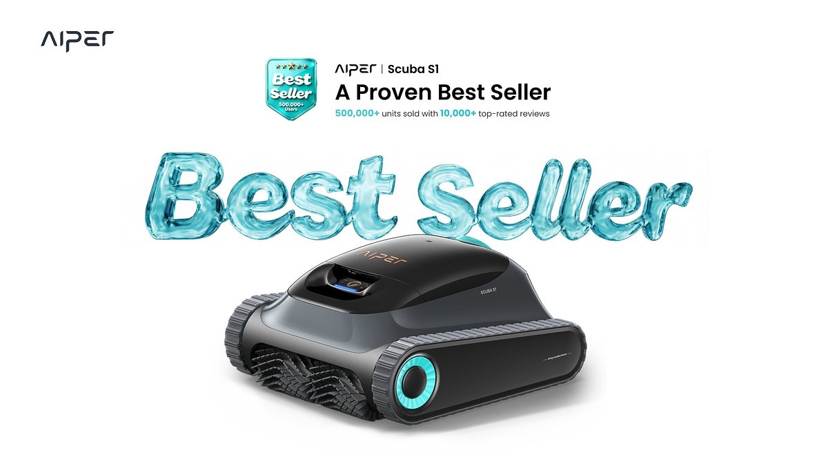 Aiper's Scuba S1 Gets Smarter Just in Time for Pool Season