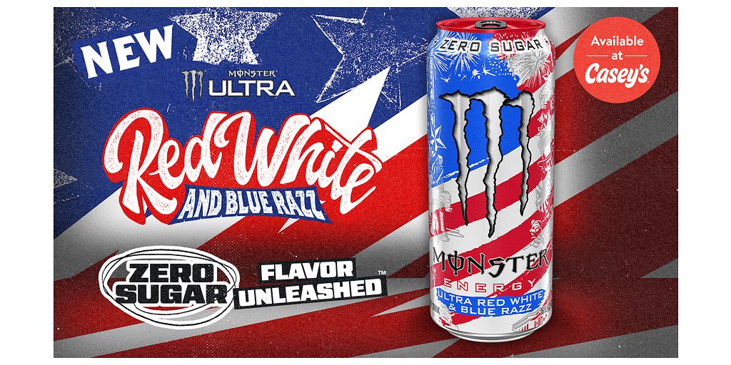 Patriotism in a Can: Casey's and Monster's 250th Anniversary Push