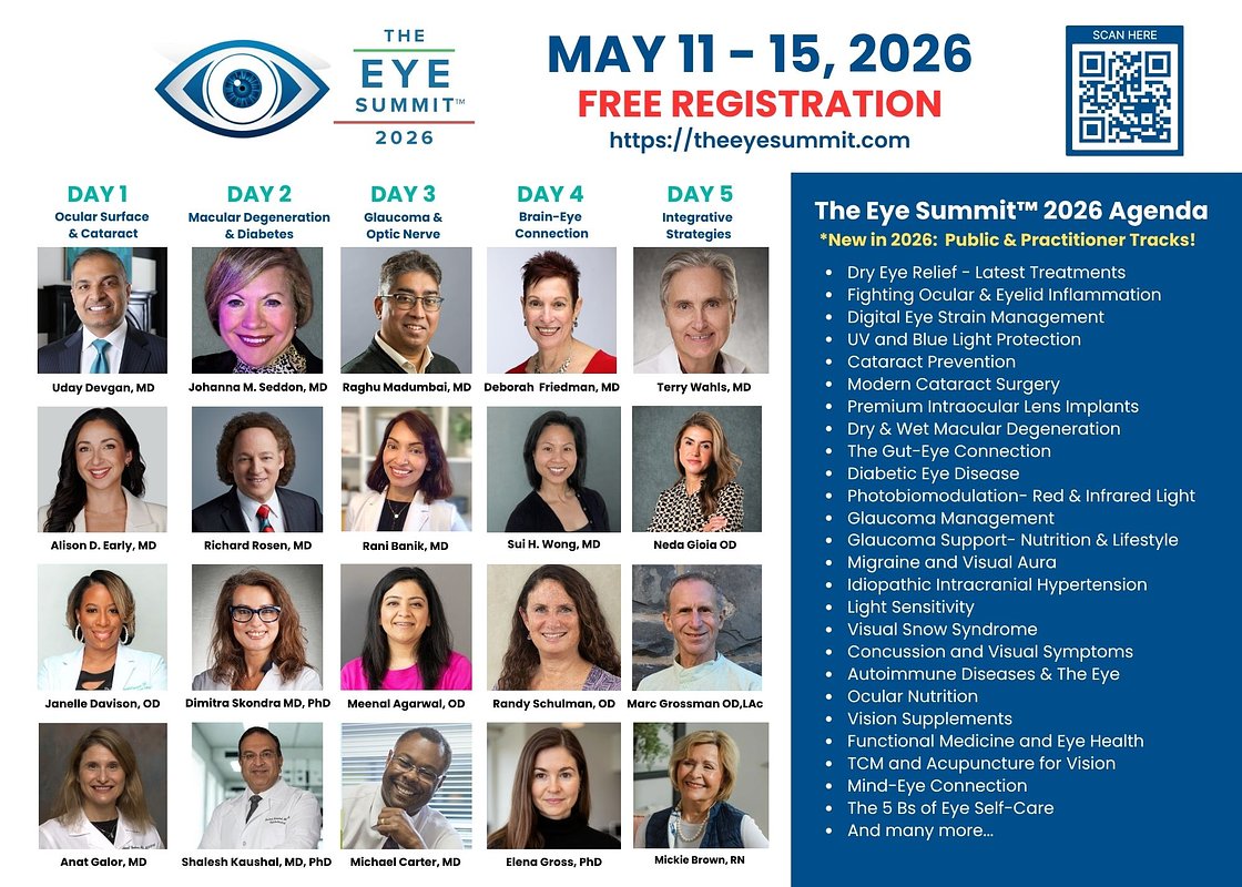 Global Summit Tackles Preventable Vision Loss with Integrative Medicine