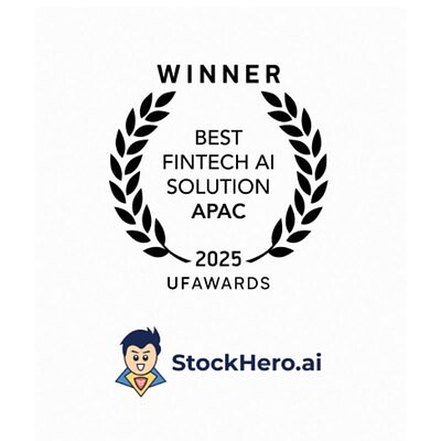 AI Trading Platform StockHero.ai Wins Top Fintech Award, Signals APAC Rise