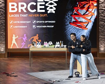 MSU Seniors Take Patented 'Shoelaces That Never Quit' to Shark Tank