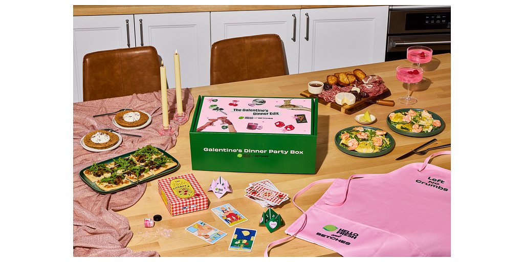 HelloFresh & Betches Bet on the 'Night In' for Galentine's Day