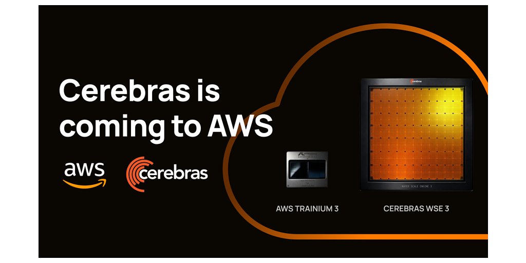 AWS Taps Cerebras to Shatter AI Speed Limits in the Cloud
