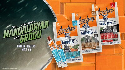 Archer's Galactic Gambit: Meat Snacks Meet The Mandalorian