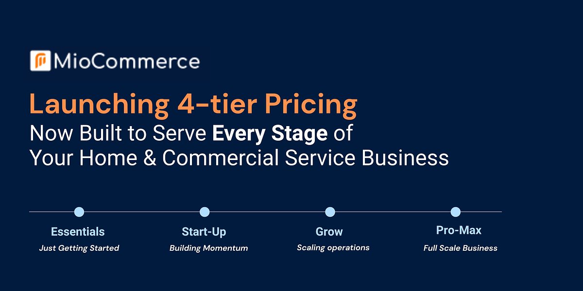 MioCommerce Overhauls Pricing to Target Every Service Business
