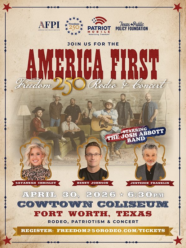 Conservative Brands Rally in Texas for 'America First' 250th Kickoff