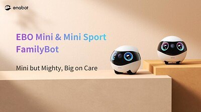 Enabot's New Robot Companions Roll Beyond Simple Home Security