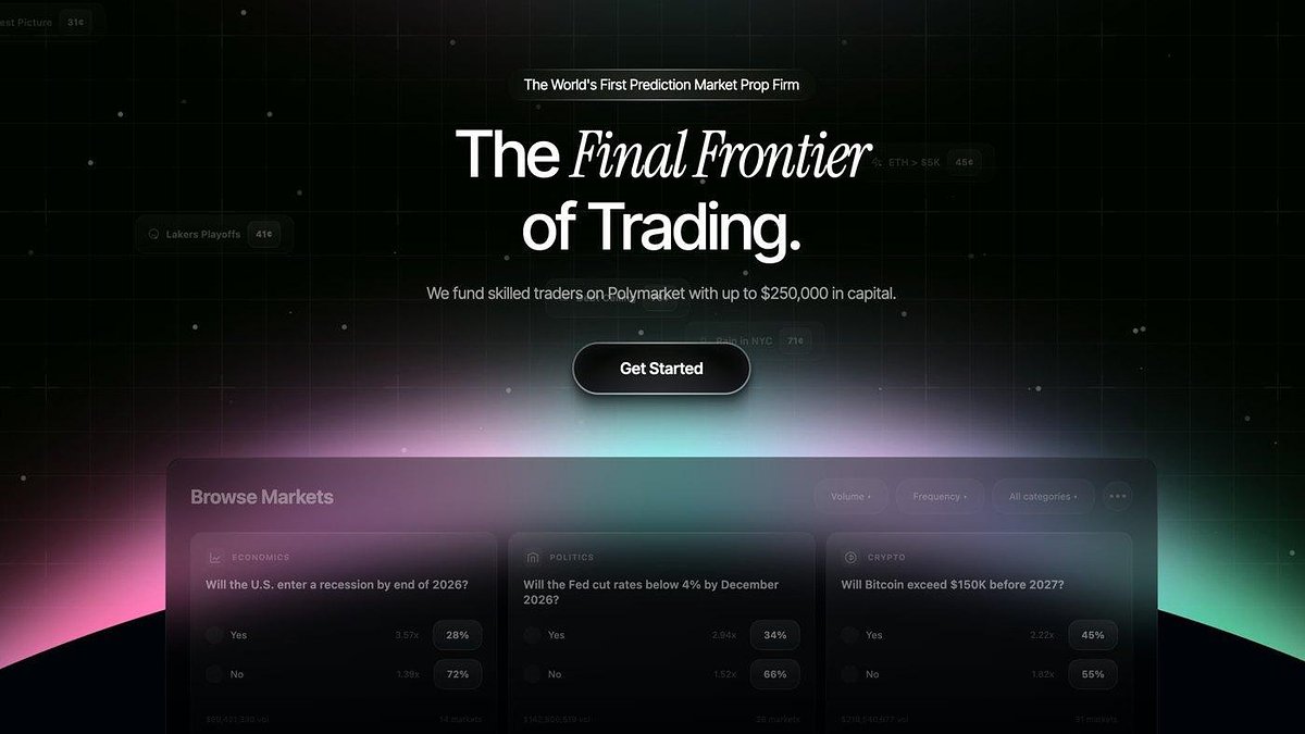 PropMarket Bets on a New Class of Professional Prediction Traders
