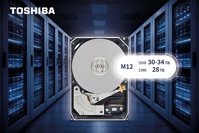 Toshiba Unveils 34TB HDDs to Feed a Data-Hungry AI World