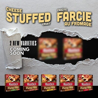 Rustica Heats Up Frozen Pizza Aisle with New Stuffed Crust Lines – And a Premium Push