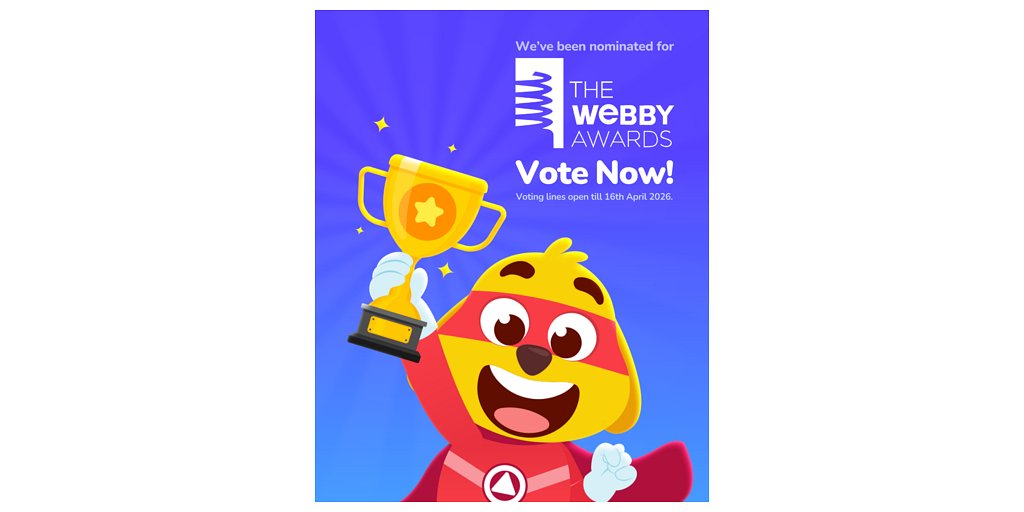 Kiddopia's Webby Nod: A Stamp of Approval in Crowded Ed-Tech Space