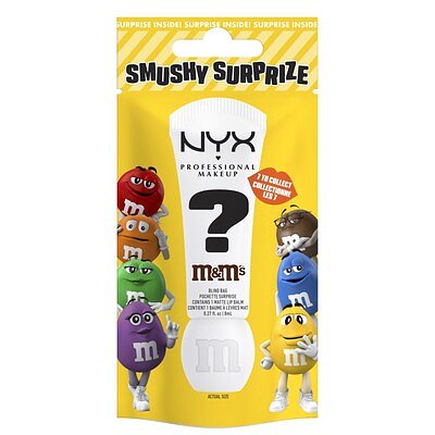 NYX & M&M'S Bet on Beauty Nostalgia with New Collectible Lip Balms