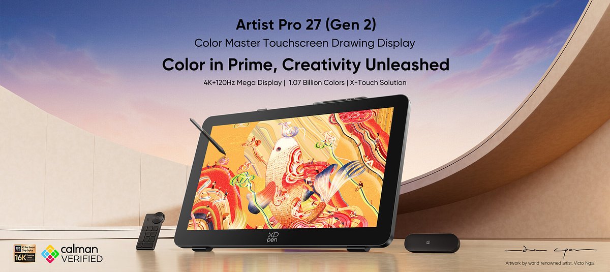 XPPen Artist Pro 27: A Flagship Display Targeting Wacom's Crown