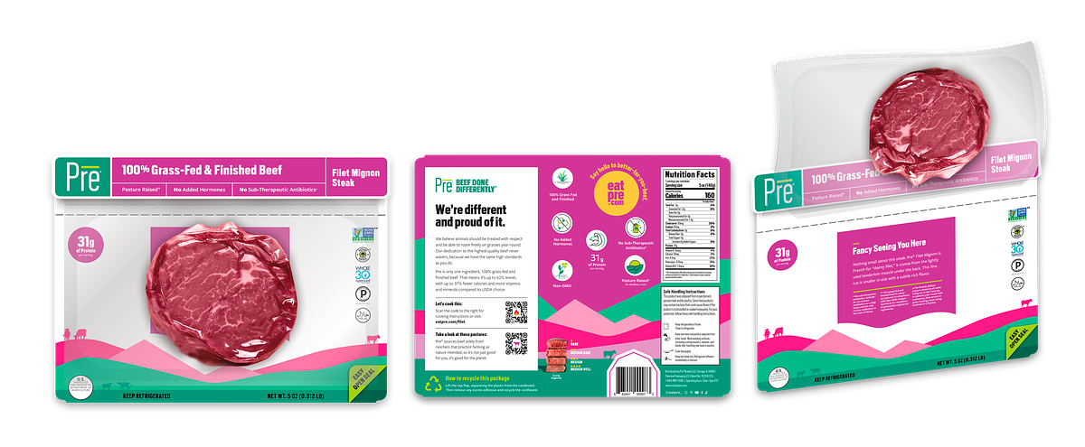 Pre Brands Bets on Transparency with Protein-Forward Packaging