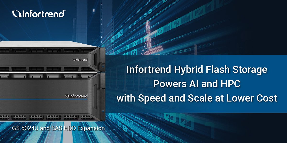 Infortrend's Hybrid Storage Aims to Tame AI Data Costs