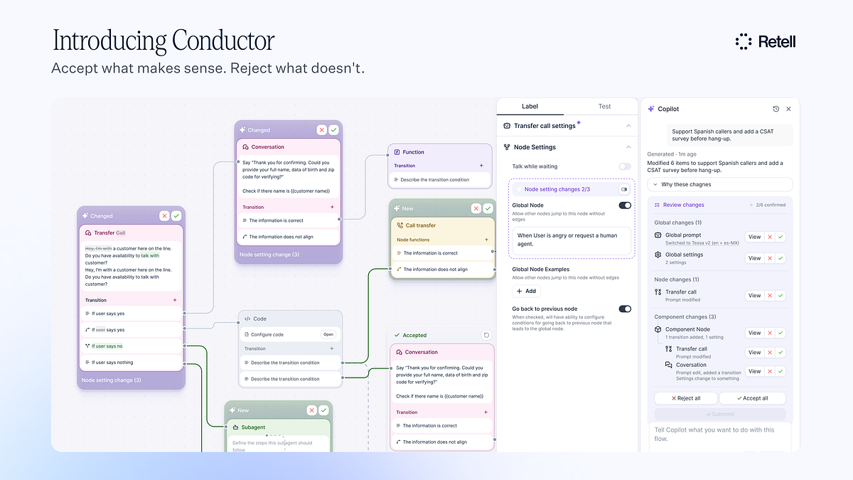 The Human Touch: Retell AI's Conductor Aims to Master Enterprise Voice AI