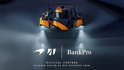 BankPro Fuels McLaren's Endurance Return in High-Speed Fintech Deal