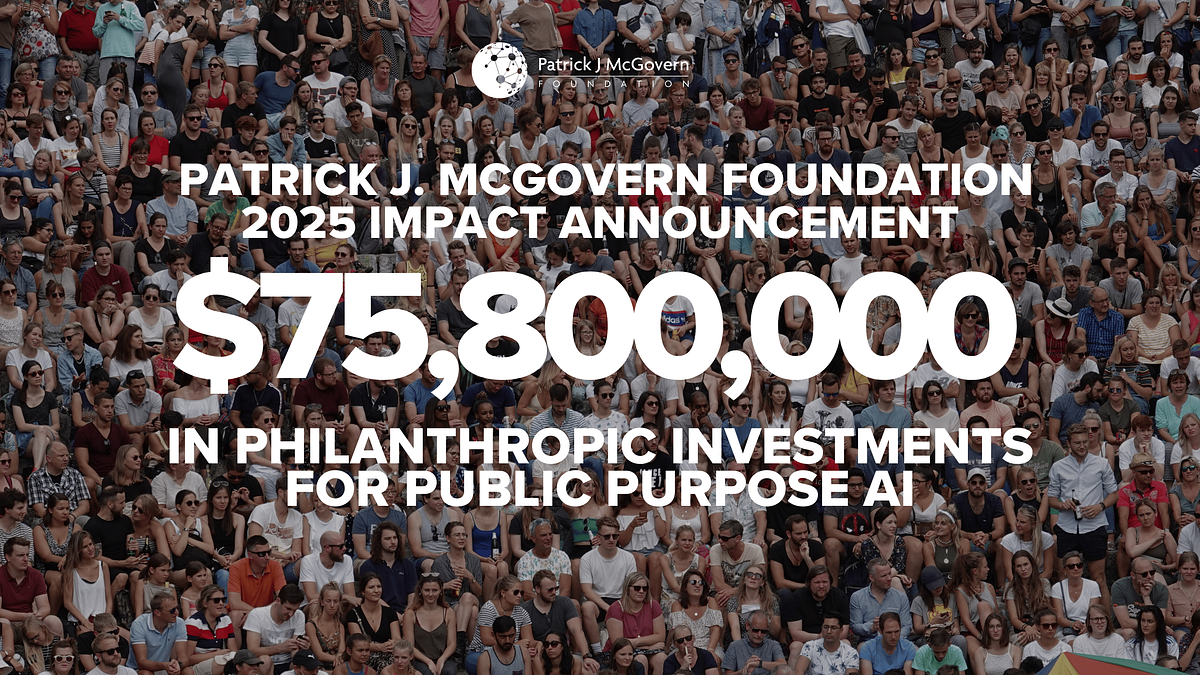 Beyond the AI Race: A $75.8M Bet on AI for Public Good