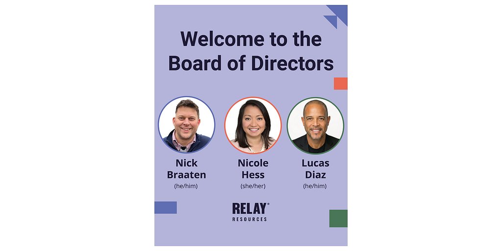 Relay Resources Taps Corporate Titans for Inclusion Mission