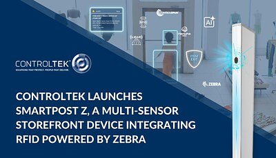 CONTROLTEK Unifies Retail Tech with SmartPost Z™ Storefront Sensor