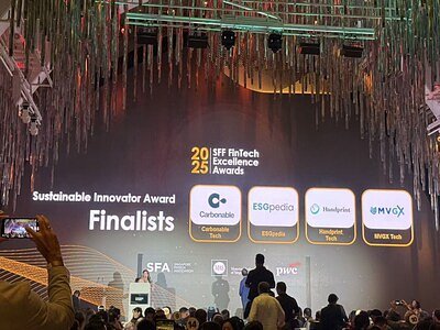 Singapore's MVGX Tech Lands Award for Blockchain-Powered Carbon Credit Platform