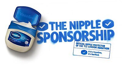Vaseline's Bold Move: Sponsoring Nipples at the London Marathon