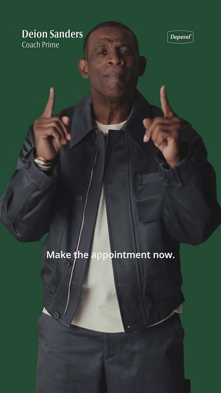 Depend's Boldest Play: De-Stigmatizing Men’s Health With Coach Prime