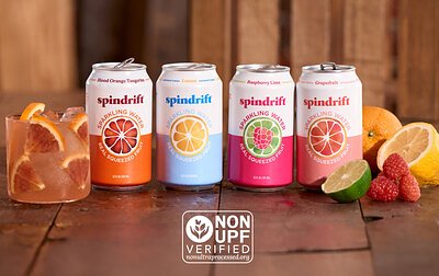 Beyond Natural: Spindrift Sets New Bar with Non-Ultraprocessed Seal