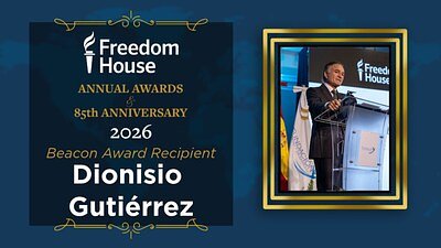 Dionisio Gutiérrez Wins Beacon Award for 45-Year Defense of Democracy