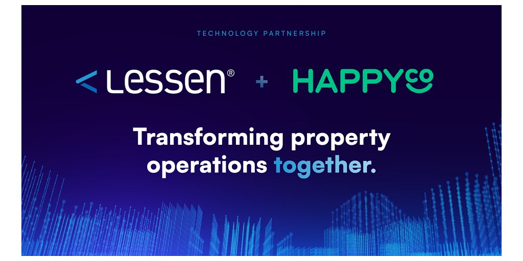 Lessen and HappyCo Unite to Fix Multifamily Maintenance Workflows