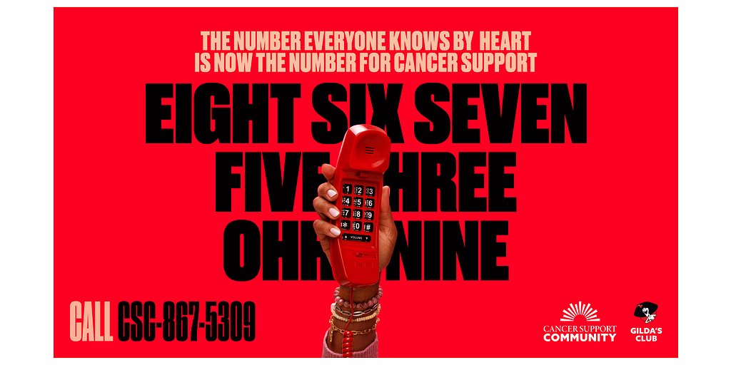 Iconic 867-5309 Number Becomes Lifeline for Cancer Patients