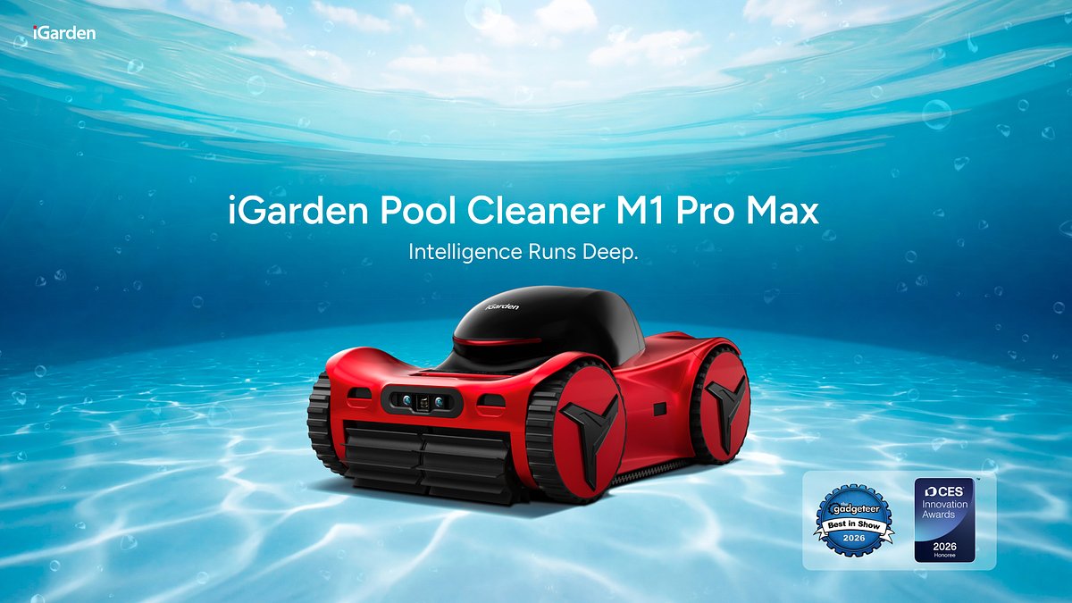 iGarden Launches Bionic Vision Pool Bot in Heated AI Arms Race