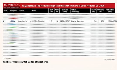 Risen Energy Hits Top Tier in Solar, Sets Sights on Space