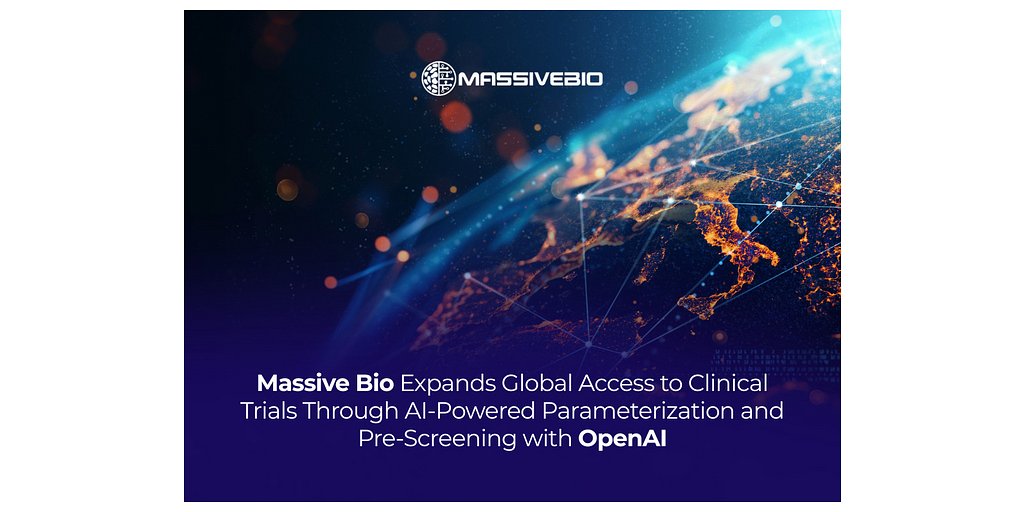 AI Unlocks Clinical Trials: Massive Bio & OpenAI Tackle Global Access