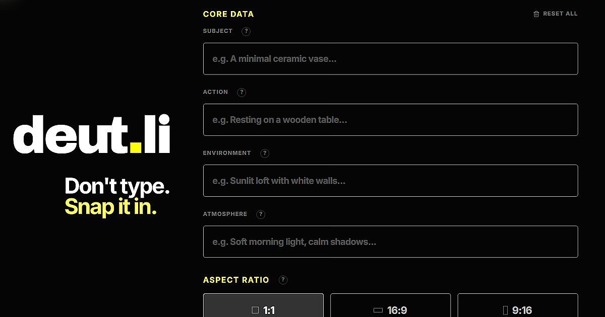DEUTLI Aims to Tame AI Chaos with Parametric Prompt Control