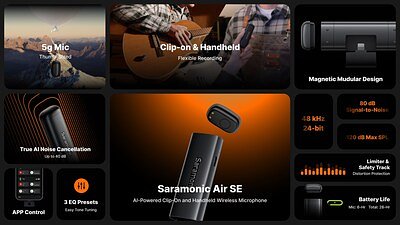 Saramonic Air SE: Tiny Mic, Big Sound, and a Disruptive Price