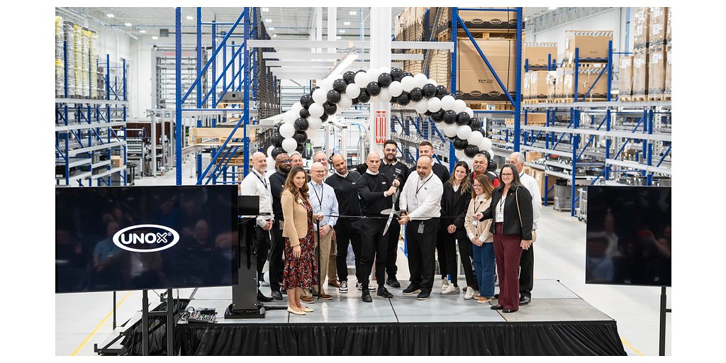 Unox Opens $20M U.S. Factory, Heating Up Commercial Oven Competition