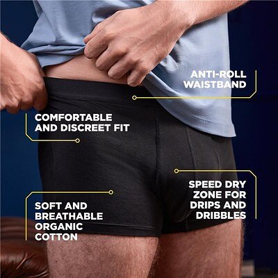TENA's New Boxers Restore Confidence with Discreet Protection