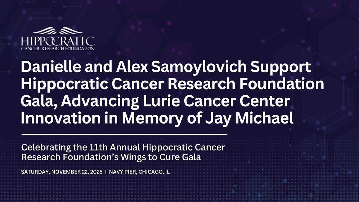 Philanthropy Fuels Cancer Innovation: Chicago Gala Honors Legacy and Drives Research