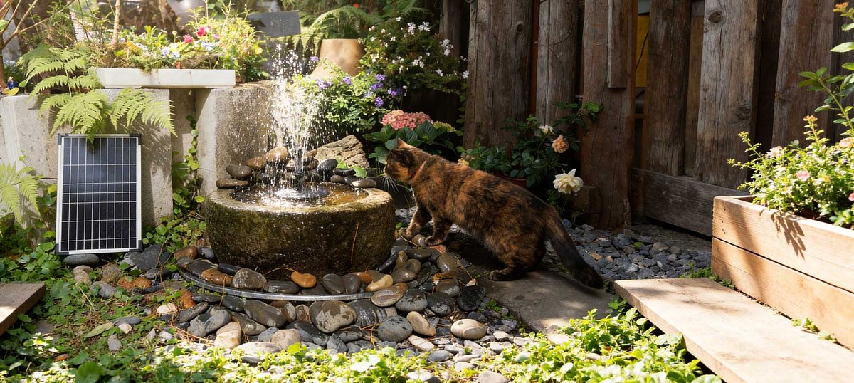 Poposoap's Award-Winning Solar Fountains Make UK Debut